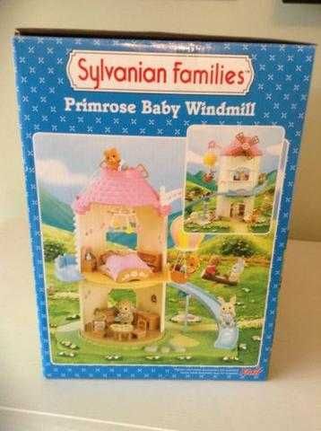 Sylvanian Families Domek Wiatrak Balon meble mebelki dom Unikat Piękny