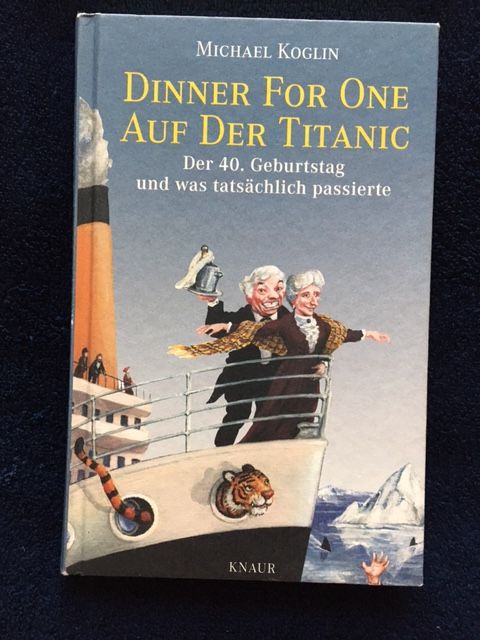 Dinner for one auf der Titanic, livro em Alemão