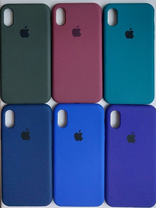 Чехол силиконовый iPhone XR. Soft-touhc покрытие с микрофиброй внутри