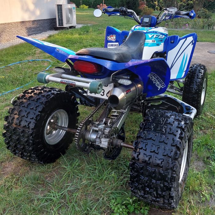 Yamaha Raptor 350 swap CB 500 L7e