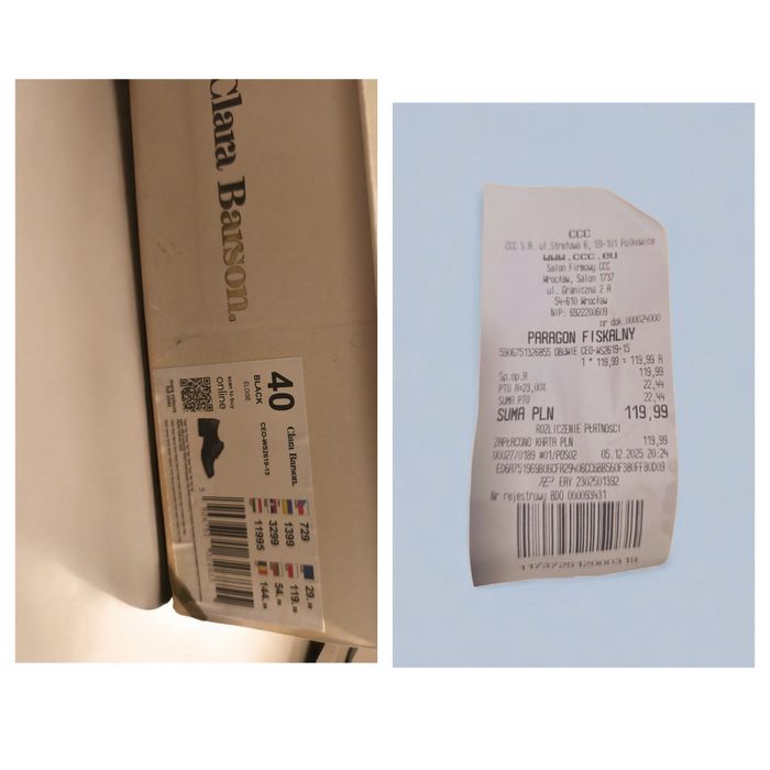 Buty 40 czarne CCC nowe wyjściowe komunia