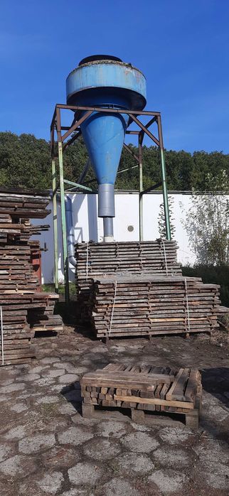 Silos do trocin z powrotem ciepłego powietrza.