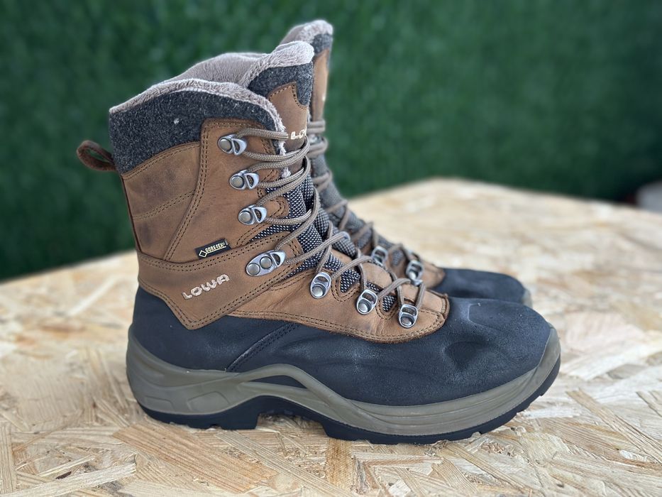 Lowa couloir goretex ботинки кожаные зимние оригинал на меху.