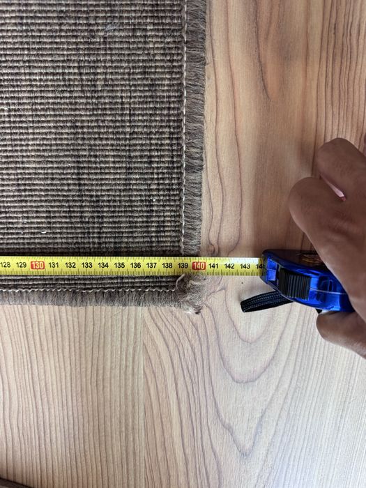 Tapete ikea castanho e beje