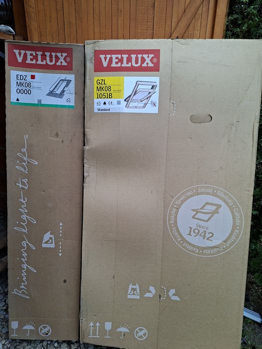OKAZJA! Okno dachowe z kołnierzem NOWE firma VELUX