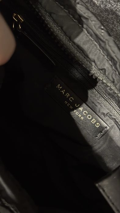 Marc Jacobs – pikowana torebka na ramię / crossbody