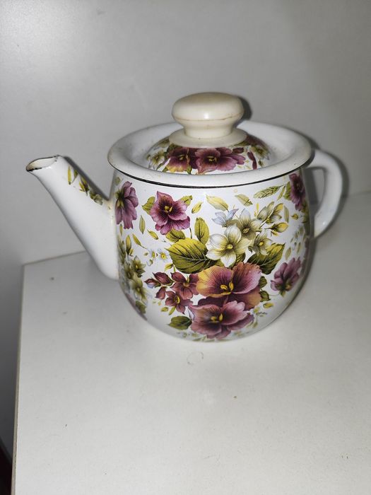 Чайничек заварник эмалированный заварочний заварочный