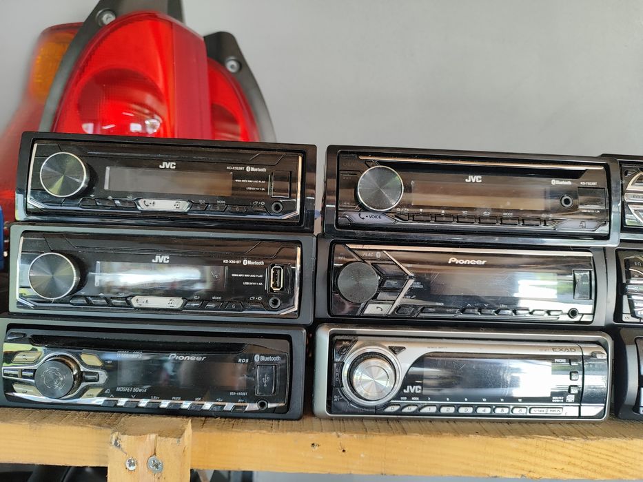 Radioodtwarzacz Cd Usb AUX Pioneer JVS radio samochodowe