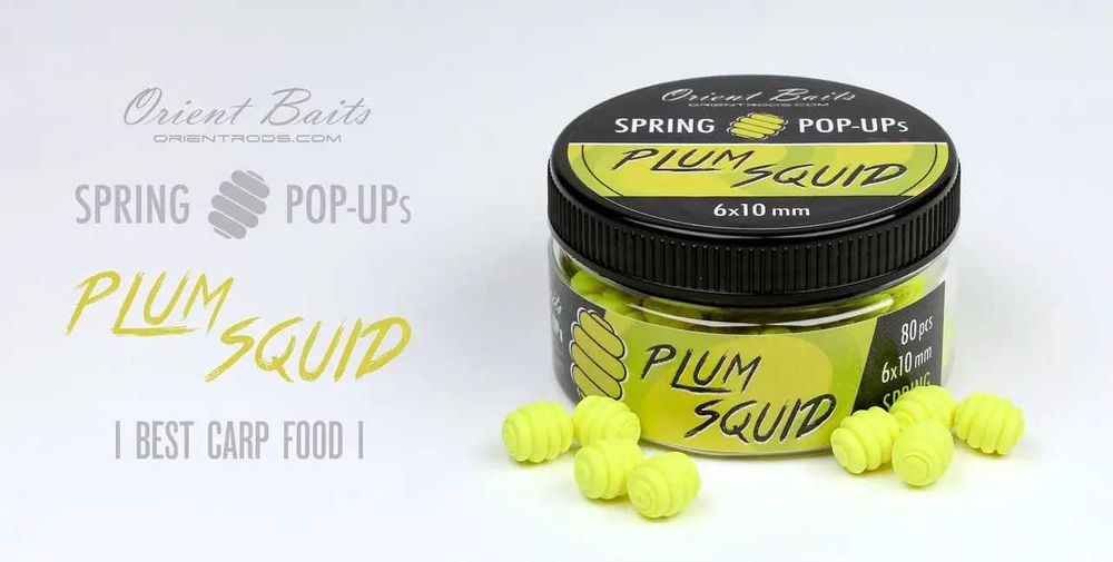 ОПТ / ДРОПШИПІНГ: Бойли, Pop-Up, ліквіди та CSL для коропової риболовлі Orient Baits