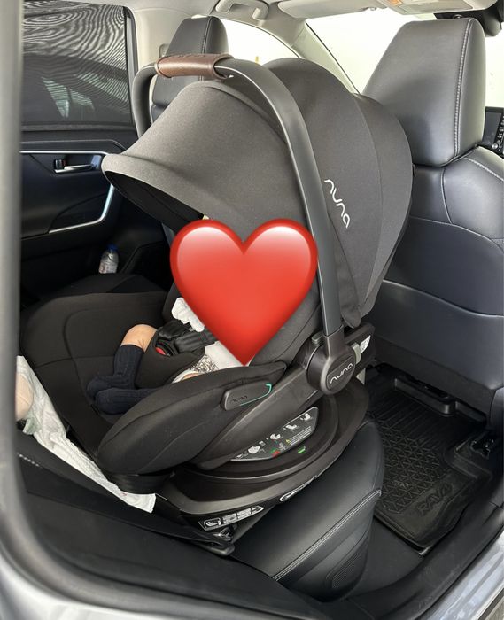 Trio carrinho bebe semi novo NUNA MIXX NEXT preto