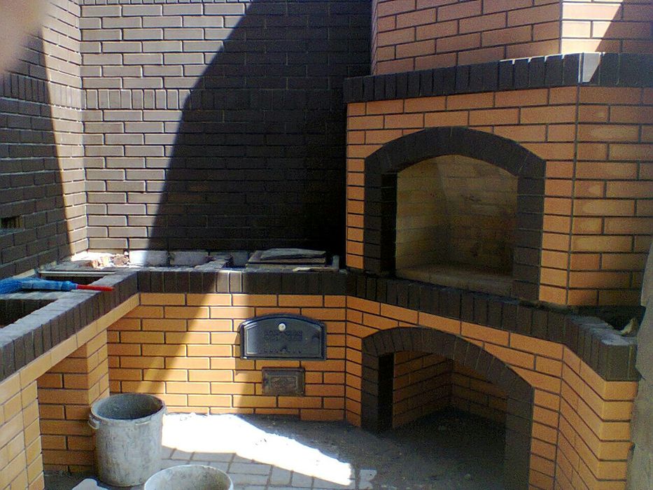 Каміни, барбекю, печі, кладка