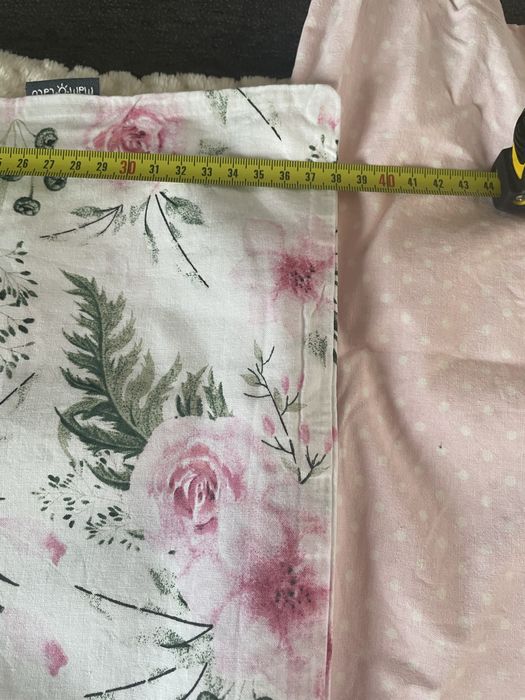 Komplet poszewek na posciel do łóżeczka