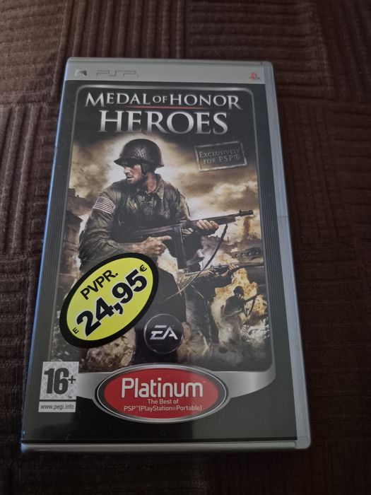 Jogo PSP - Medal of Honor Heroes