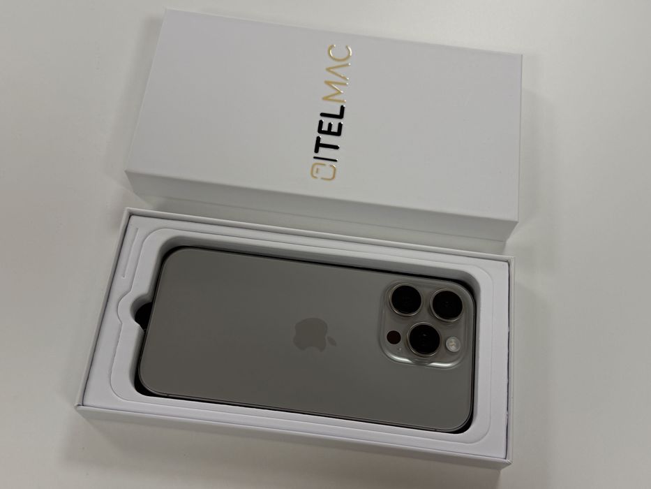 Apple iPhone 16 Pro 128GB 5G • Szary • BAT 100% • Gwarancja • Raty 0%