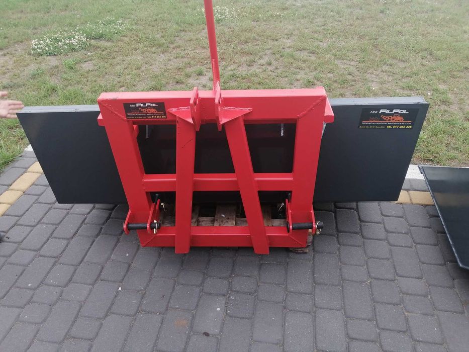 Łyżka, Szufla, Łycha z KIPREM na tył ciagnika Tuz 1.5m, 1.8m, 2,0m