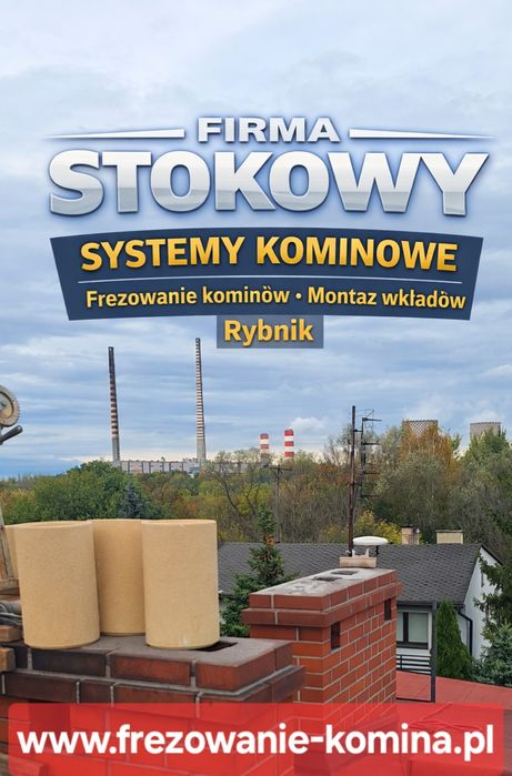 Frezowanie Naprawa Komina wkłady kominowe ceramiczne i stalowe pellet