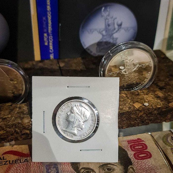 Moeda Prata 20 Centavos – 1916