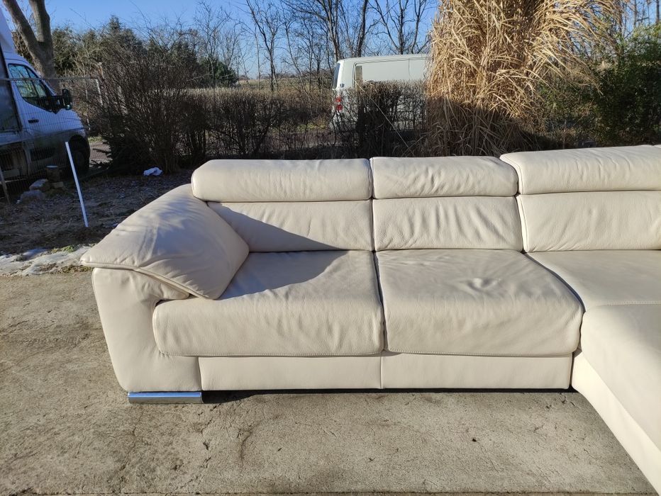 Skórzany narożnik/ rogówka/wypoczynek-skóra naturalna! Ewald Schillig