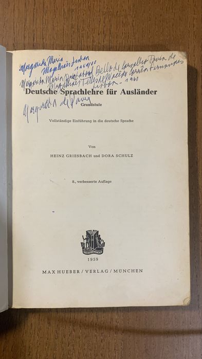 Deutsche Sprachlehre fur Auslander English