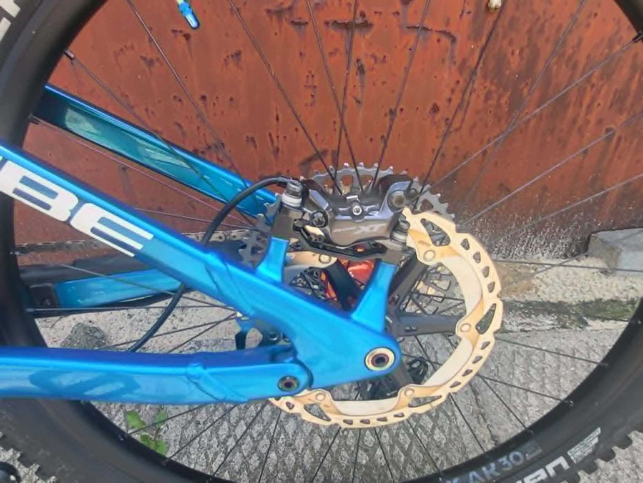 CUBE Stereo Hybrid ONE77 HPC AT 800 – elektryczny rower enduro MTB – stan bardzo dobry