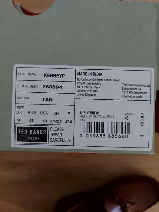 Лоферы Ted Baker 43 27.5