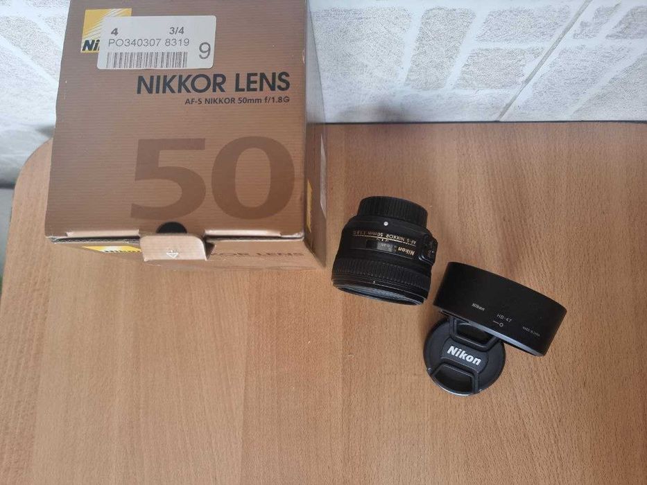 Об'єктив AF-S Nikkor 50mm 1:1.8G