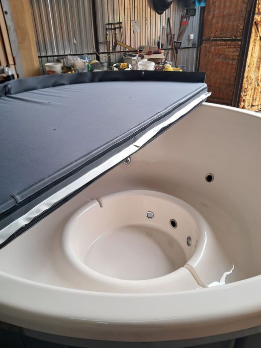 Balia ogrodowa ruska bania jacuzzi basen beczka sauna