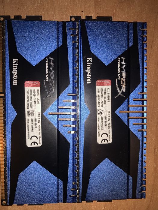 Оперативная память Kingston HuperX Predator Ddr3 16 gb kit