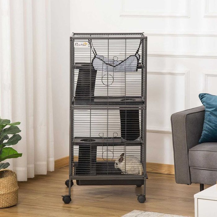 PORTES GRÁTIS - Gaiola de Chinchila ou para Furões  52x52x113,5cm