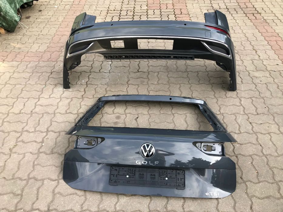 Klapa tył szyba VW golf 8 kombi zderzak tyl