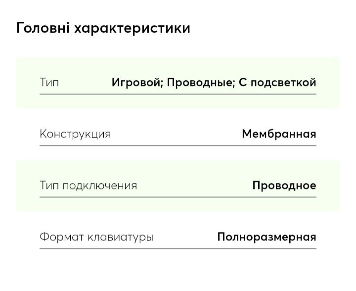 Клавиатура Chimera defender