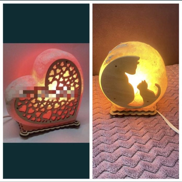 Соляний світильник