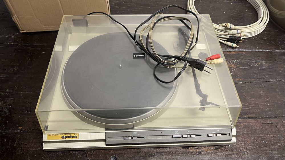 Gira discos dos anos 70-80 Gradiente