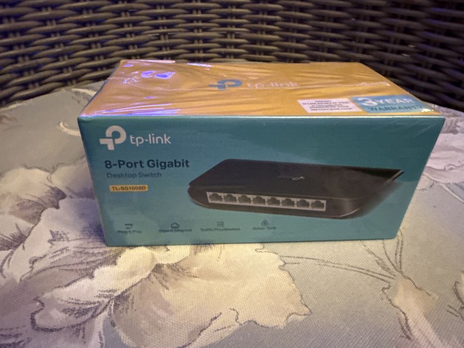 Switch TP-Link TL-SG1008D 8×10/100/1000 MB/s
