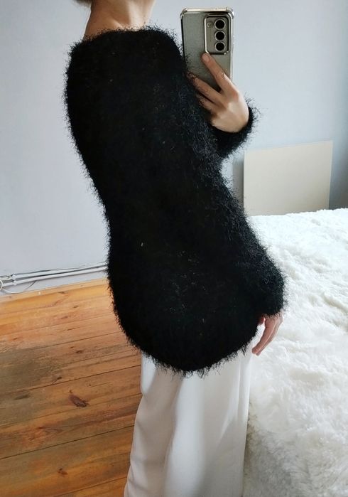 Светр Ялинка Чорний Мягенький, New Look S розмір