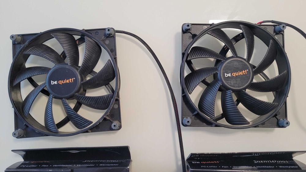 2 wentylatory komputerowe BE QUIET! Silent Wings USC, 140 mm