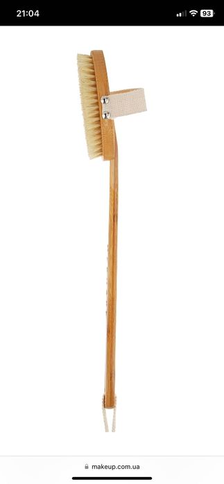 Масажна щітка з ворсом