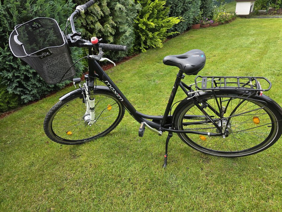Rower damski czarny