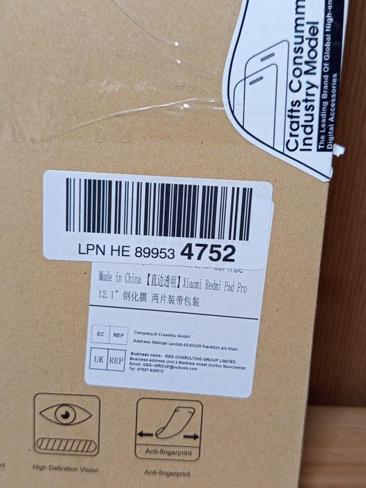 Szkło hartowane do Xiaomi Redmi Pad Pro 12.1"
