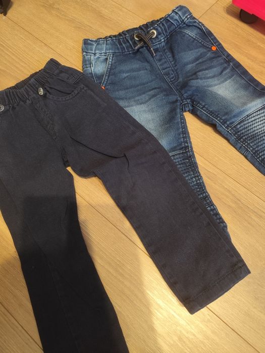 Spodnie 2 pary dla chłopca