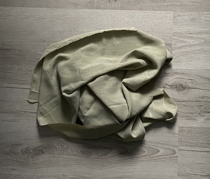 Płachta materiału zieleń r. 153x73 cm