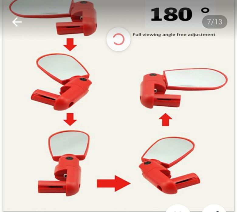 Зеркало для велосипеда