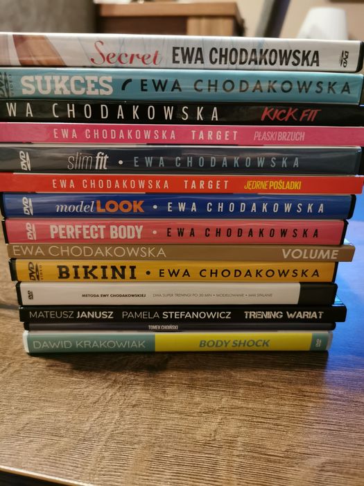 Płyty CD, trening Ewa Chodakowska