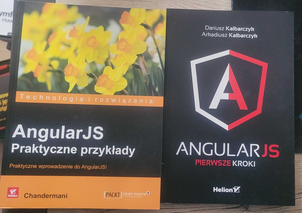Programowanie JavaScript: JS, node, jQuery, Angular, Vue, AJAX(12szt.)