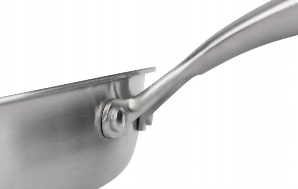 Patelnia stalowa 32cm plaster miodu nieprzywierająca powłoka Edenberg