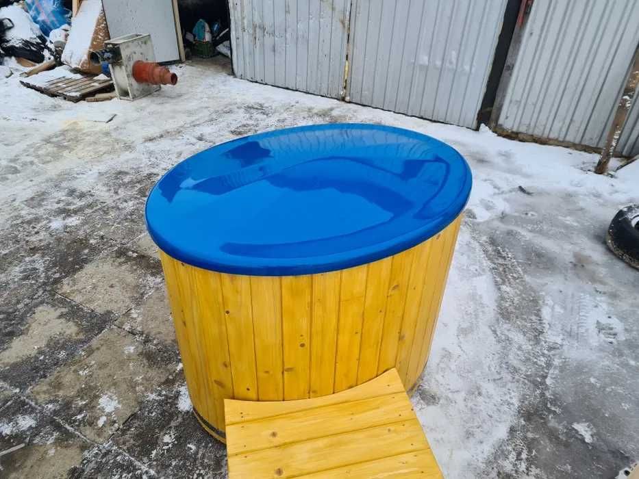 Виробники чанів джакузі. Купель на дрова Спа комплекс Баня Сауна