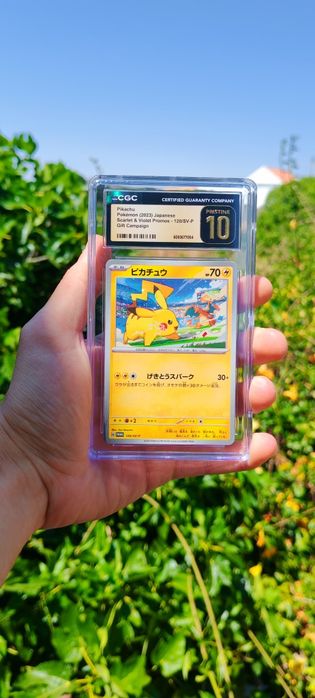 Cartas pokémon graded (ler a descrição)