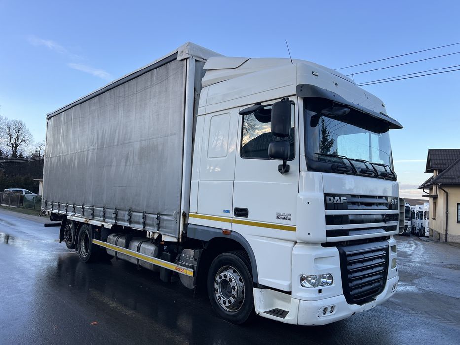 DAF XF 105.460ATe,6x2,Firana Jumbo,BDF