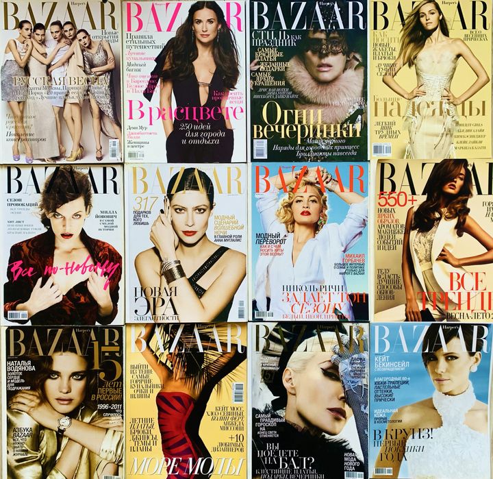 Комплет журналів Elle Tatler 3 шт