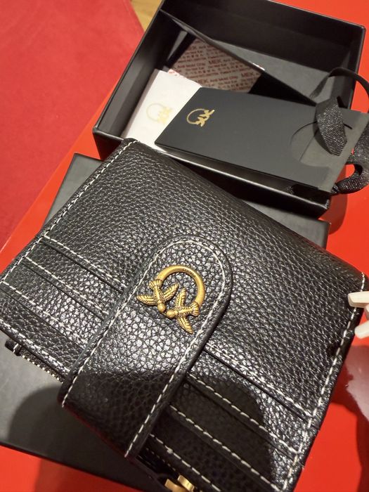 Carteira Pinko em pele